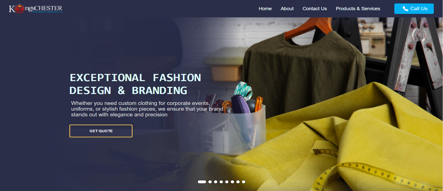 Elevating Fashion E-commerce: The Kingschester Website Development Story