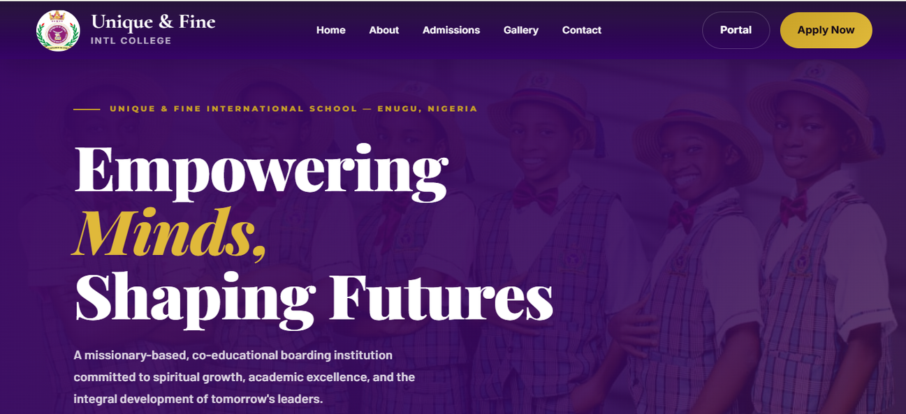 Unique & Fine International Schools