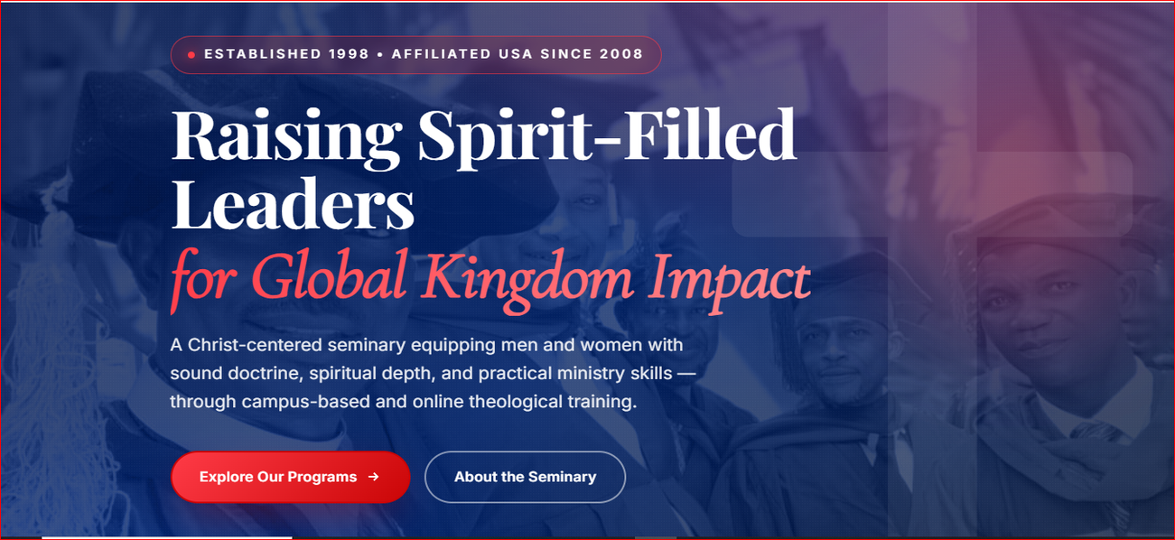 Bible College & Seminary Education Platform