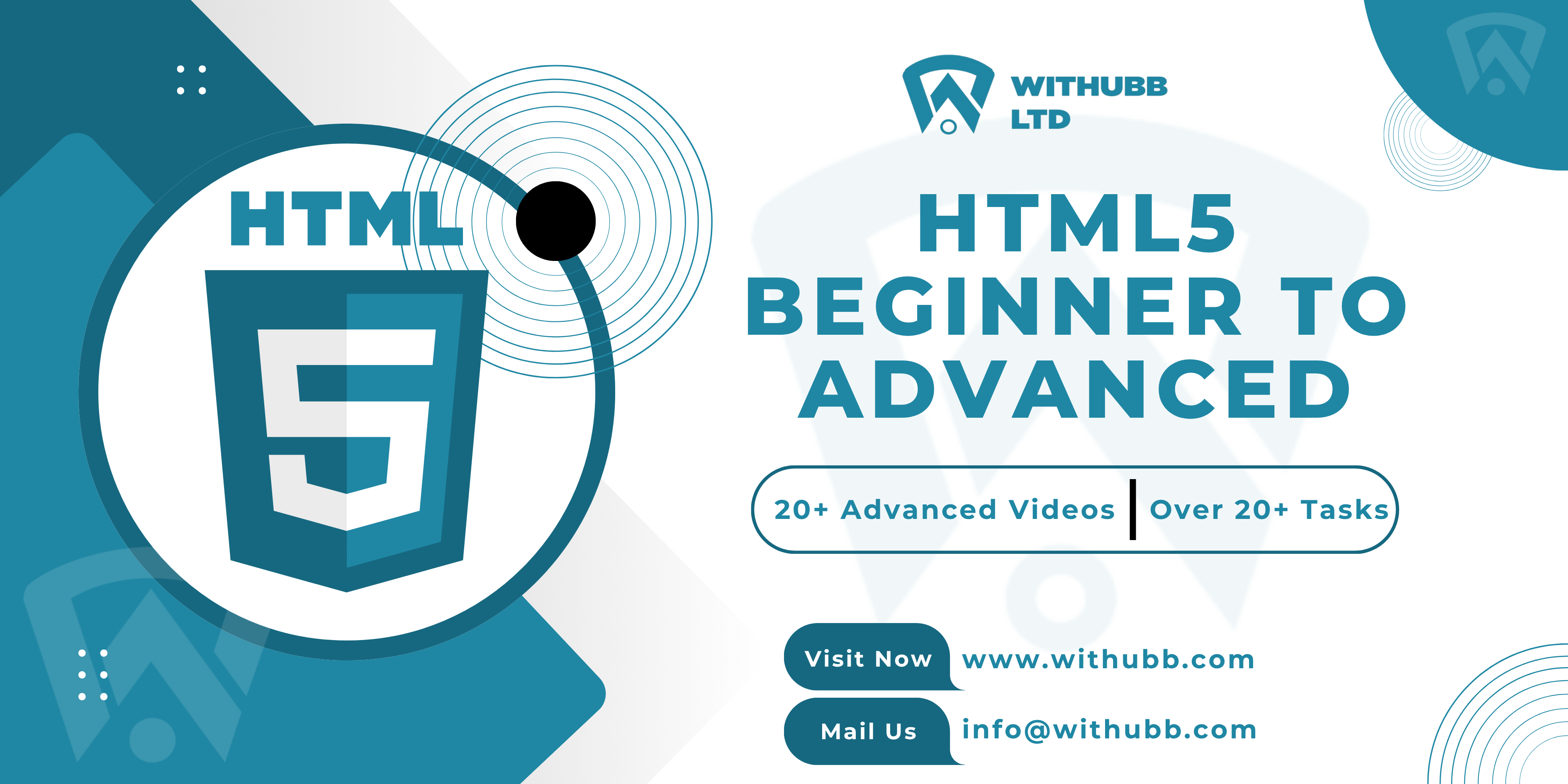 HTML5 Beginner to Advanced